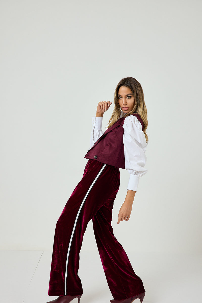 Pantalone in velluto FEDERICA BI
