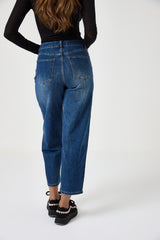 Denim blu elasticizzato charms FEDERICA BI
