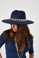Cappello blu FEDERICA BI