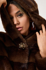 Ecovisone marrone FEDERICA BI