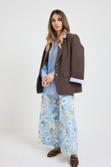 Camicia azzurra laccetti FEDERICA BI