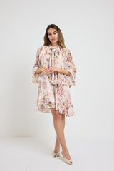 Abito in chiffon ROSA by FEDERICA BI