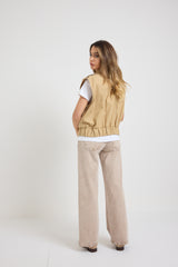 Gilet in cotone FEDERICA BI