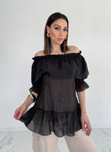 Camicia volant vari colori FEDERICA BI