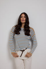 Maglia a righe FEDERICA BI (più colori)