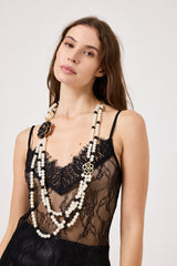 Abito nero in pizzo FEDERICA BI