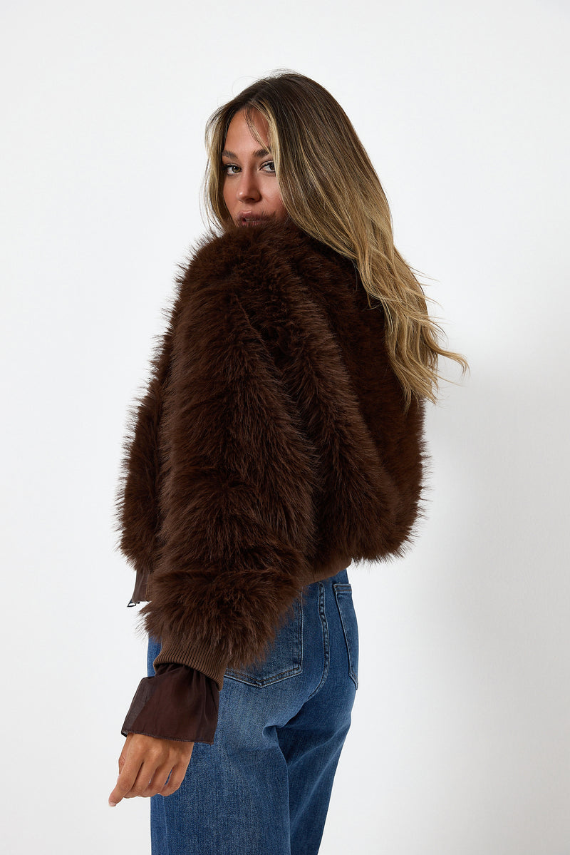 Giacca ECO marrone FEDERICA BI
