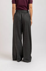 Tailleur gessato grigio FEDERICA BI