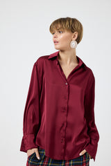 Camicia in raso FEDERICA BI ( più colori )