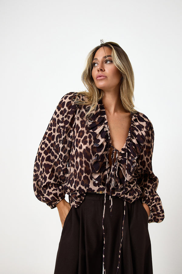 Camicia in chiffon FEDERICA BI