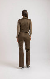 Tailleur in suede FEDERICA BI