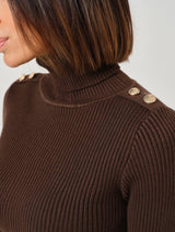 Maglia bottoni oro FEDERICA BI ( vari colori )