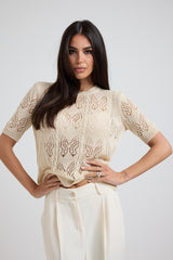 Maglia traforata LAYLA by FEDERICA BI