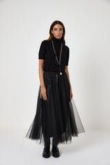 Gonna in tulle e paillettes FEDERICA BI