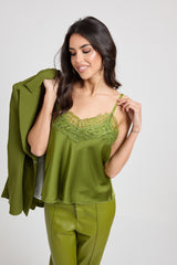 Top in raso FEDERICA BI