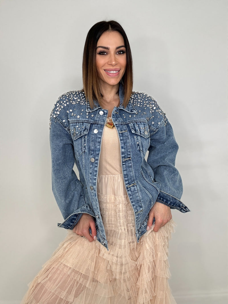 Giacca in denim CLOTILDE FEDERICA BI