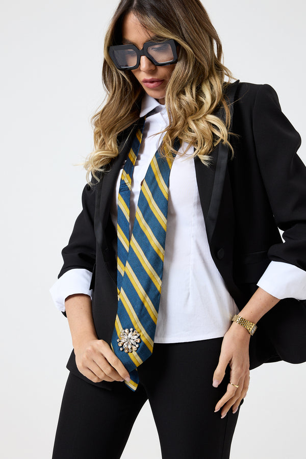 Cravatta in seta FEDERICA BI