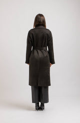 Cappotto nero FEDERICA BI
