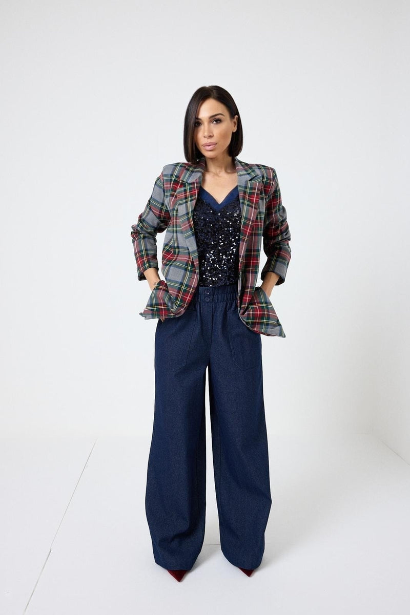 Denim blu caramella FEDERICA BI