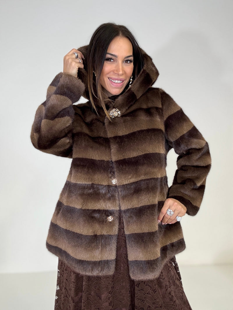 Ecovisone marrone FEDERICA BI