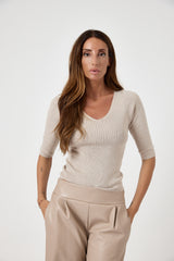 Maglia lurex FEDERICA BI ( vari colori )