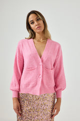 Cardigan rosa FEDERICA BI