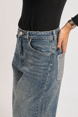 Denim cristalli FEDERICA BI