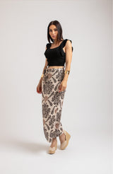 Gonna a portafoglio batik FEDERICA BI