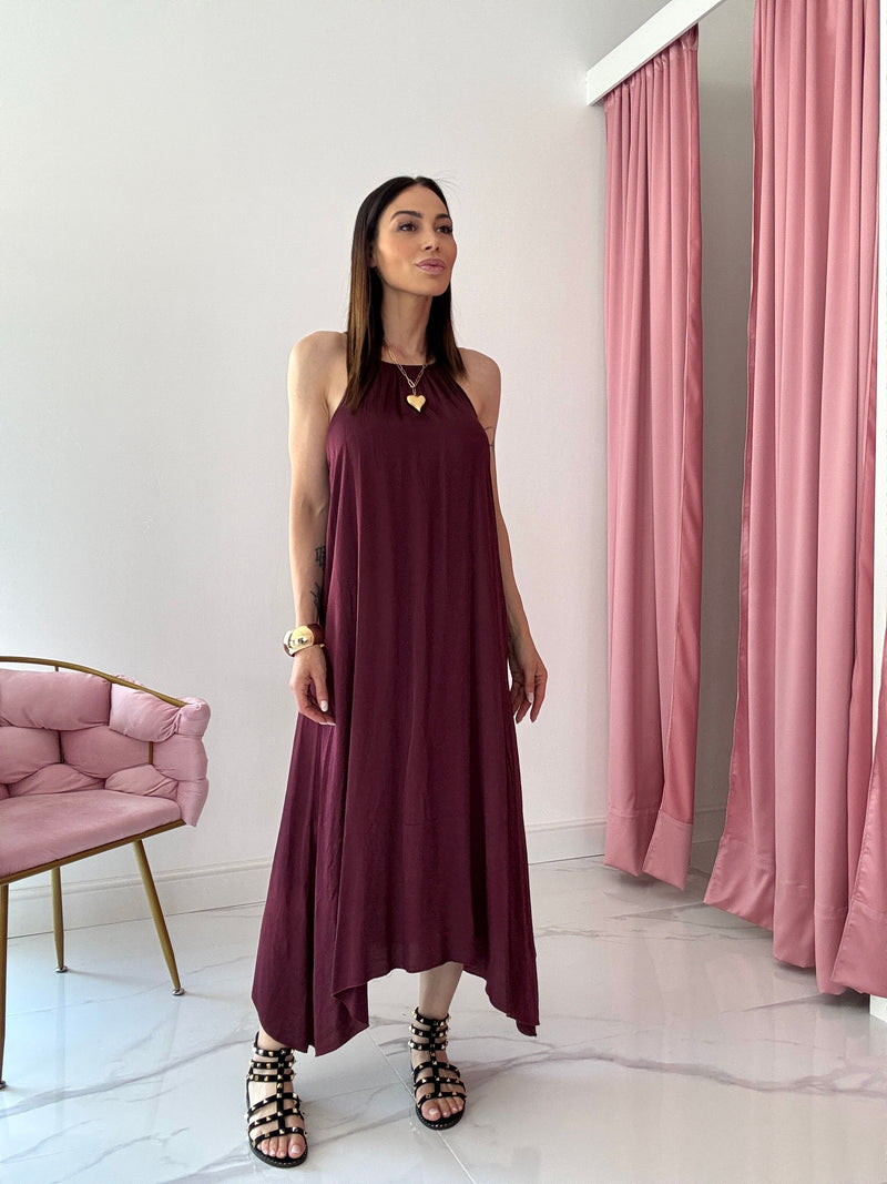 Abito in viscosa FEDERICA BI ( vari colori )