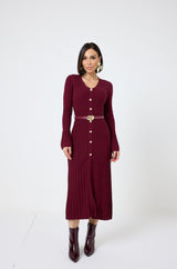 Abito con cintura FEDERICA BI ( vari colori )