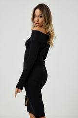 Abito bottoni gioiello FEDERICA BI ( due colori )