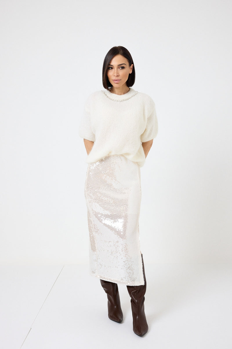 Gonna in paillettes FEDERICA BI ( più colori )