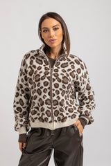 Cardigan zip macu FEDERICA BI