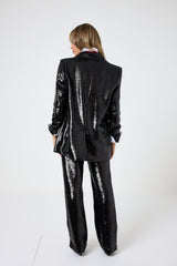 Tailleur nero in paillettes FEDERICA BI