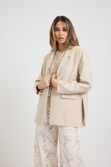 Blazer beige light FEDERICA BI