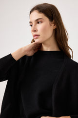 Cardigan nero FEDERICA BI