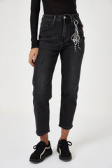 Denim nero charms cuore 🖤 FEDERICA BI