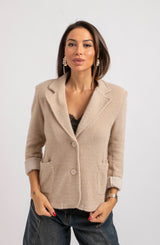 Blazer beige FEDERICA BI