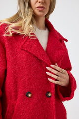 Cappotto rosso FEDERICA BI