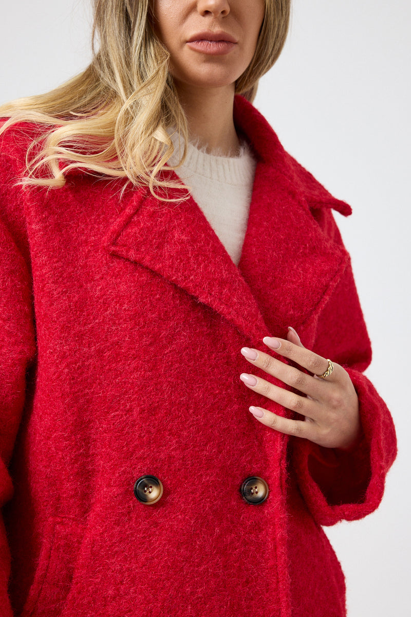 Cappotto rosso FEDERICA BI