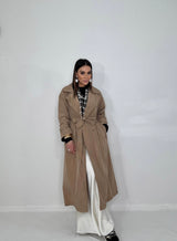 Trench camel AMIRA FEDERICA BI