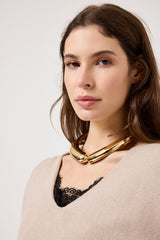 Maglia scollo V FEDERICA BI ( vari colori )