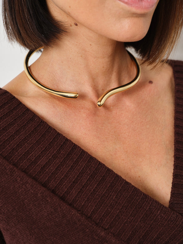 Collier rigido oro FEDERICA BI