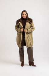 Parka FEDERICA BI interno ecofur