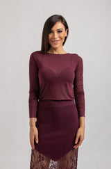 Maglia misto cachemire FEDERICA BI