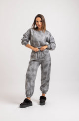 Tuta in felpa TIE & DYE FEDERICA BI