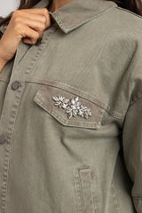 Giacca in denim leggero (piu’ colori)