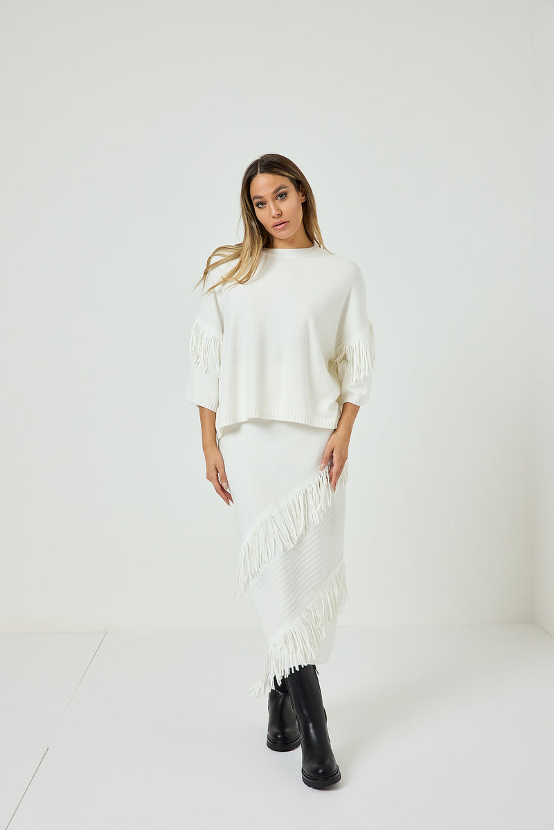 Completo maglia e gonna FEDERICA BI ( vari colori )