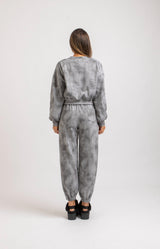 Tuta in felpa TIE & DYE FEDERICA BI