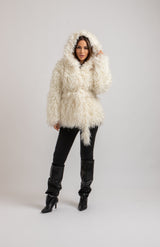 Ecopelliccia bianca FEDERICA BI